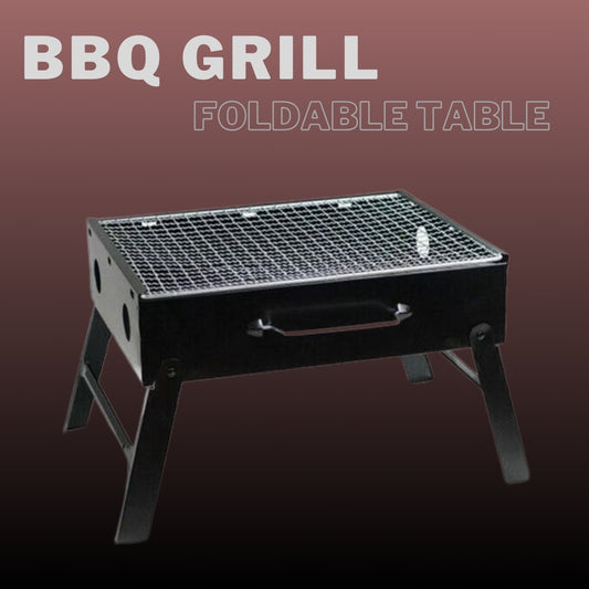 BBQ Grill Table, Portable Foldable BBQ Grills